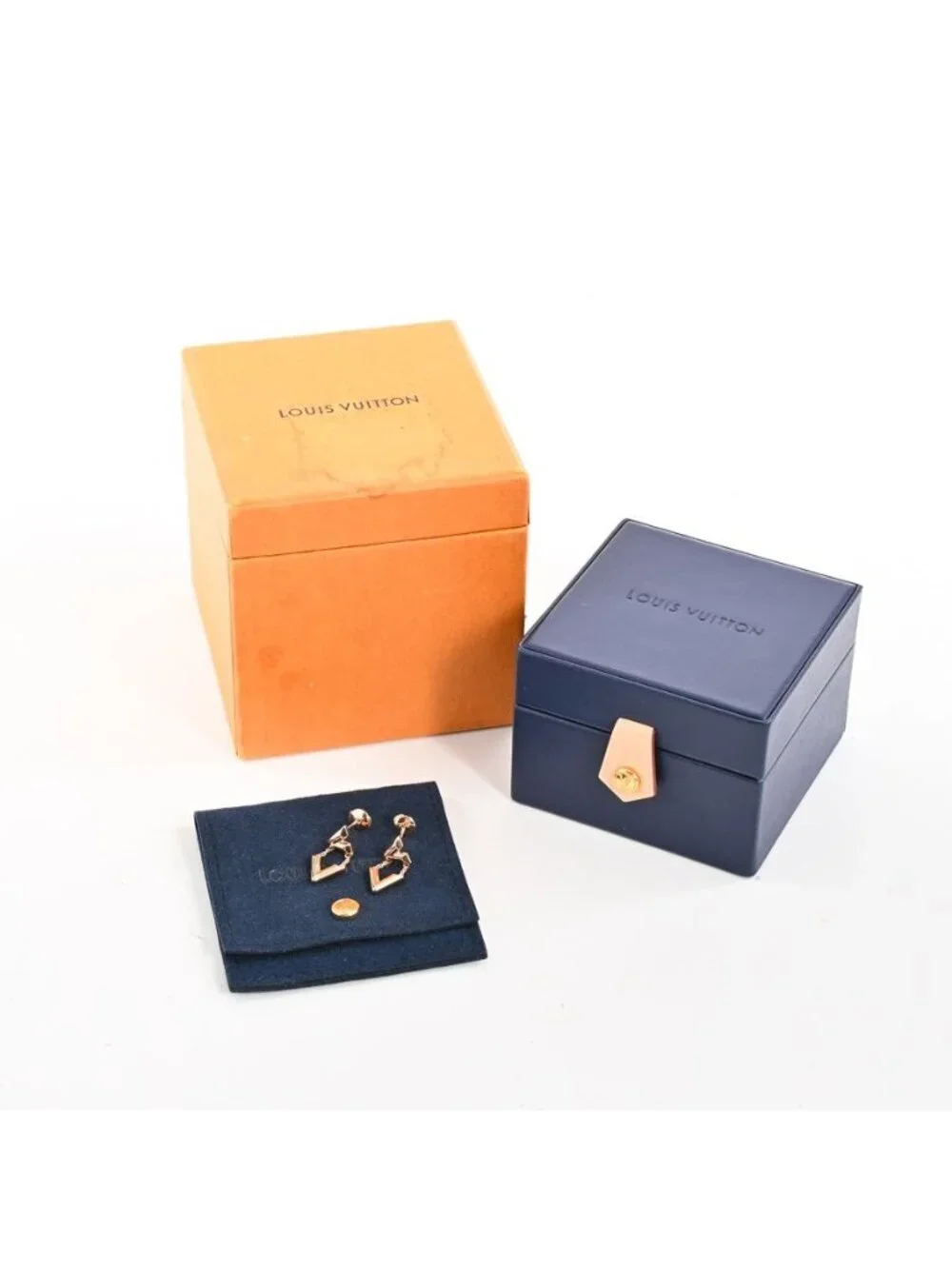 Louis Vuitton Earrings LV Vault Upside Down